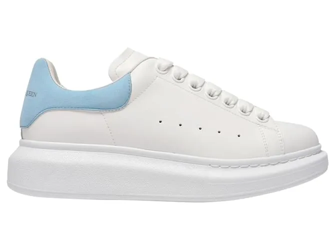 Zapatillas Oversize - Alexander Mcqueen - Blanco/Azul - Cuero 