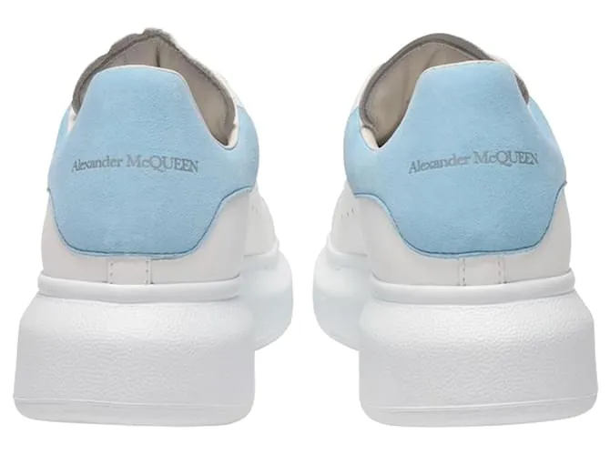 Zapatillas Oversize - Alexander Mcqueen - Blanco/Azul - Cuero 