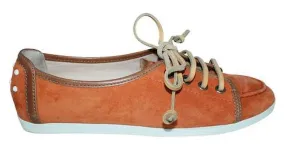 Zapatillas Tod'S de ante naranja 