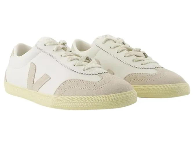 Zapatillas Volley - Veja - Cuero - Blanco Natural 