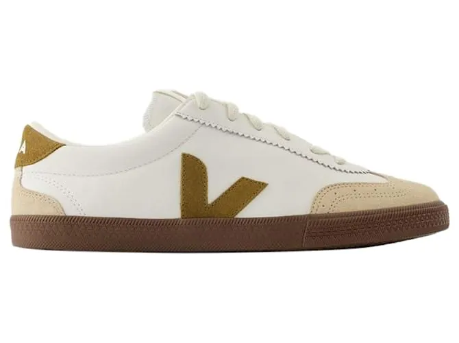 Zapatillas Volley - Veja - Cuero - Blanco 