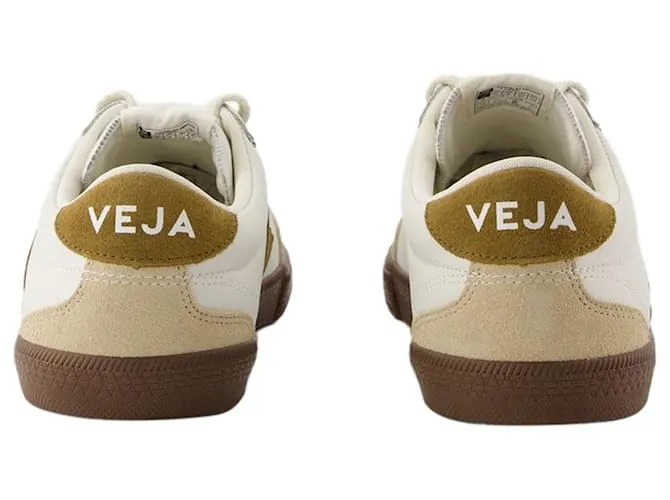 Zapatillas Volley - Veja - Cuero - Blanco 